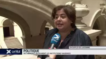 Des immigrés découvrent les institutions vaudoises