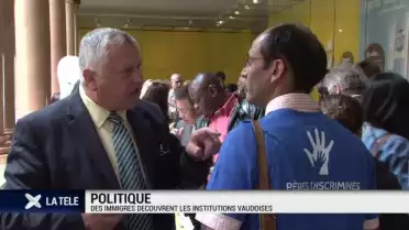 Des immigrés découvrent les institutions vaudoises