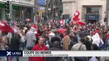 La police met des limites pendant la coupe du monde