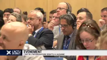 L&#039;art de l&#039;interrogatoire débattu à Lausanne