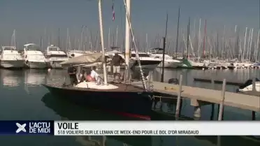518 voiliers sur le léman pour le Bol d&#039;Or Mirabaud