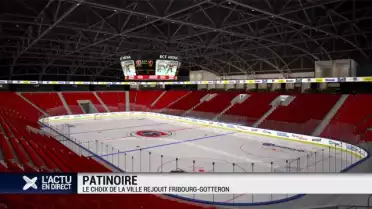 Patinoire: le choix de la ville réjouit Fribourg-Gottéron