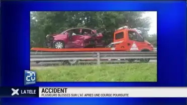 Un chauffard mineur blesse plusieurs personnes sur l&#039;A1