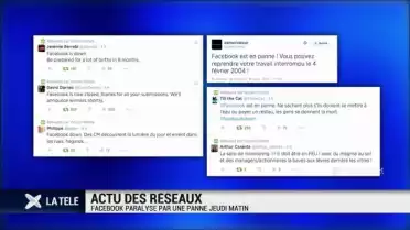 Facebook en panne durant 20 minutes