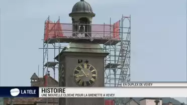 Vevey: une nouvelle cloche sonnera au clocher de la Grenette
