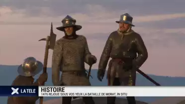 1476 rejoue la bataille de Morat sous vos yeux et in situ