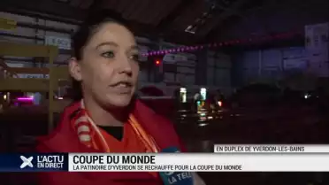 La patinoire d&#039;Yverdon se réchauffe pour la Coupe du Monde