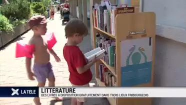 Plage et littérature font bon ménage à Fribourg