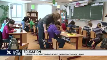 Libre choix de l&#039;école: niet du Grand Conseil fribourgeois.