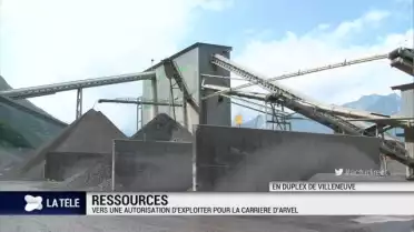 Vers une autorisation d&#039;exploiter la carrière d&#039;Arvel