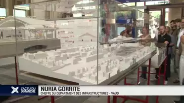 La gare de Lausanne se dévoile au public