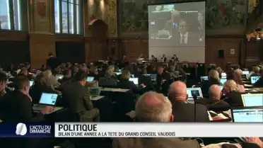 L&#039;heure du bilan pour le président du Grand Conseil VD