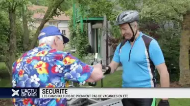 Campagne de prévention contre les cambriolages en été
