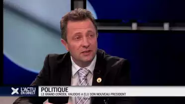 Jacques Nicolet, nouveau président du Grand Conseil vaudois