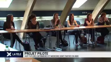 Huit étudiantes sont parties découvrir la médecine en Inde