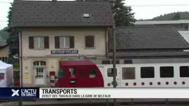 Bientôt une nouvelle gare à Belfaux.