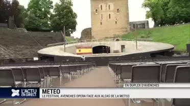 Le festival Avenches Opéra face aux aléas de la météo