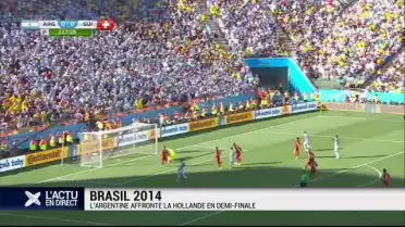 Brasil 2014: l&#039;Argentine affronte la Hollande en demi-finale