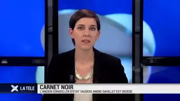 L'ancien Conseiller d'Etat vaudois André Gavillet est décédé