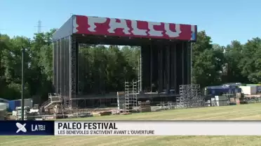 Paléo: les bénévoles s&#039;affairent pour l&#039;ouverture