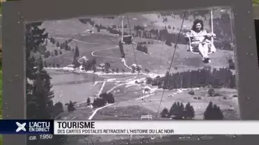 Des cartes postales retracent l&#039;histoire du Lac Noir