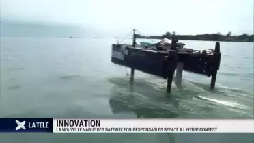 Les bateaux du futur s'opposent sur le lac Léman