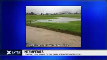 La Singine touchée par de nombreuses inondations