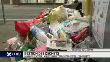 Déchets sauvages: Lausanne serre la vis