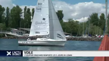 Brachard s&#039;impose aux 5 Jours du Léman