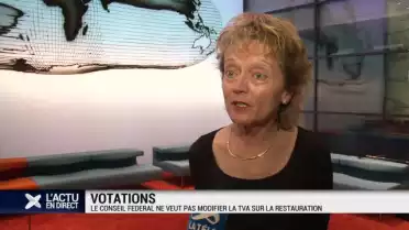 Restauration: le Conseil Fédéral ne veut pas baisser la TVA