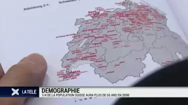 1/4 de la population suisse aura plus de 65 ans en 2030