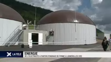 L&#039;électricité grâce aux déchets à Lignerolle (VD)