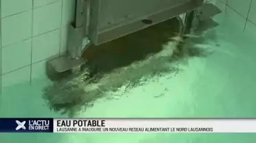 Un réseau neuf d&#039;eau potable dans le Nord de Lausanne