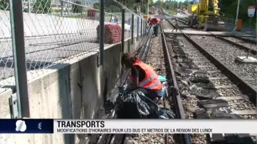 Nouveaux horaires pour les transports publics de la région