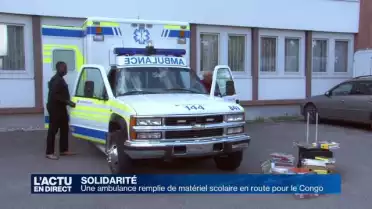 Une ambulance va rallier le Congo