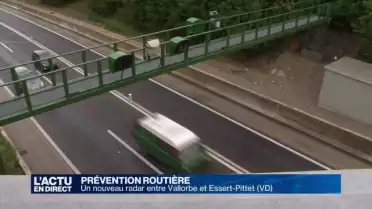 Un radar entre Vallorbe et l&#039;échangeur Essert-Pittet (VD)