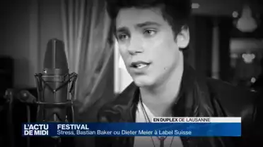 Bastian Baker et Dieter Meier au festival Label Suisse