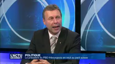 Le président du PBD fribourgeois en veut au parti suisse