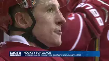 Rencontre avec le nouveau capitaine du Lausanne HC