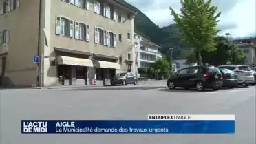 La municipalité d&#039;Aigle souhaite entamer de grands travaux