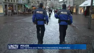 Des caméras pour filmer les interventions des policiers?