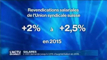 L&#039;USS demande jusqu&#039;à 2,5% d&#039;augmentation de salaire en 2015