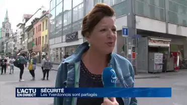 Sécurité : les yverdonnois sont partagés