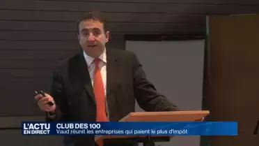 Pascal Broulis parle de fiscalité avec les entreprises