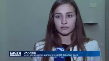 Deux ukrainiennes évoquent leur quotidien et l&#039;avenir