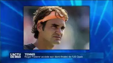 Federer se qualifie pour les demi-finales de l&#039;US Open