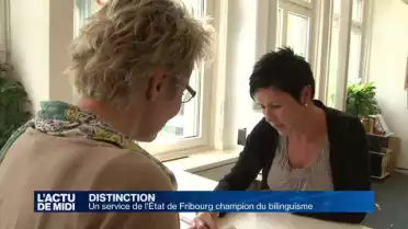 Un service de l&#039;État de Fribourg champion du bilinguisme
