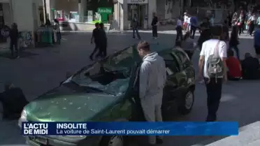 La voiture de Saint-Laurent pouvait démarrer