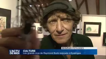 Burki expose ses "grands crus" à Epalinges