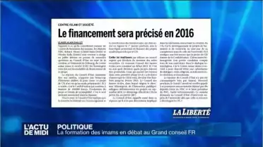 La formation des imams en débat au Grand conseil FR